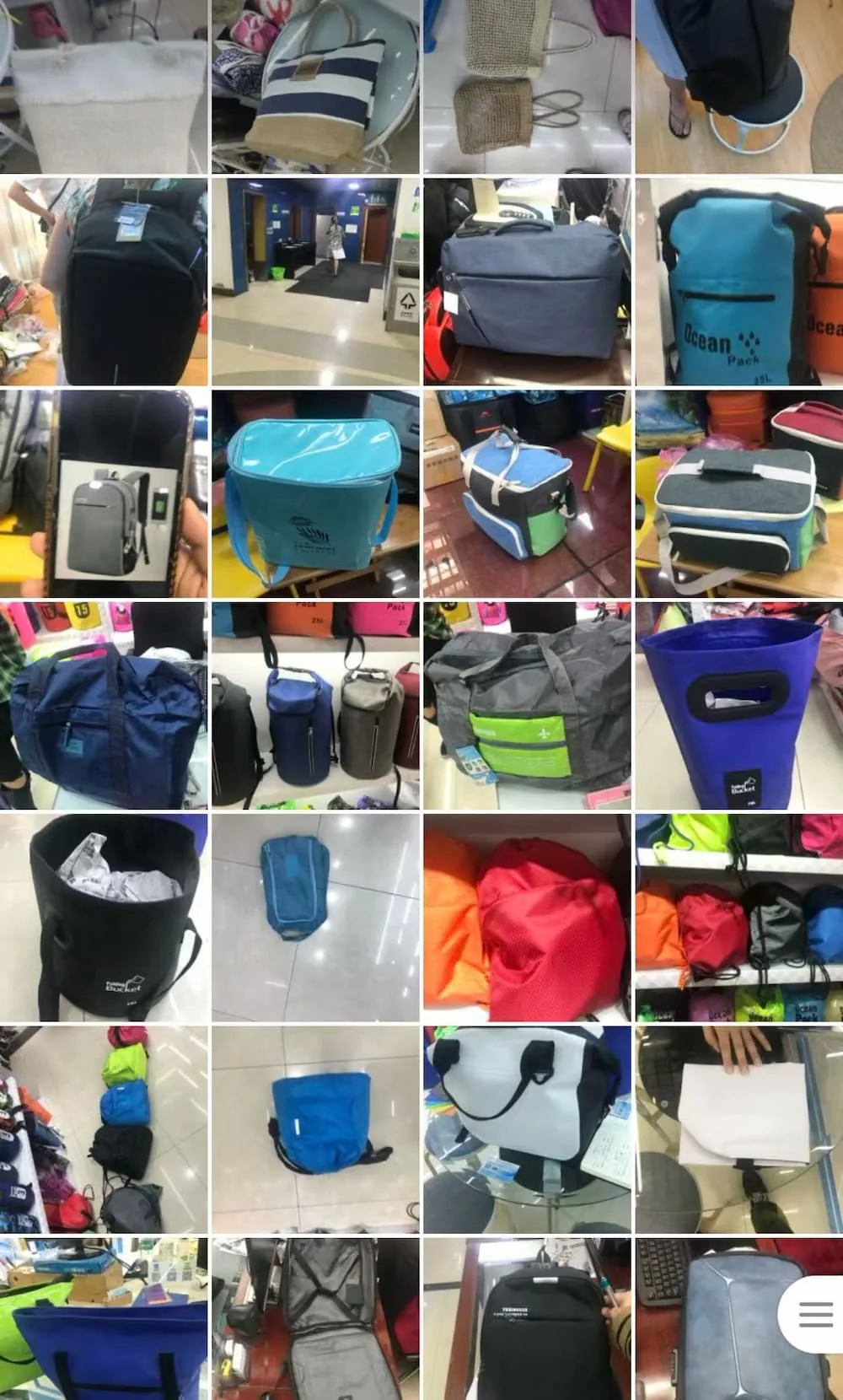 Supplier visit — insulated bags and coolers