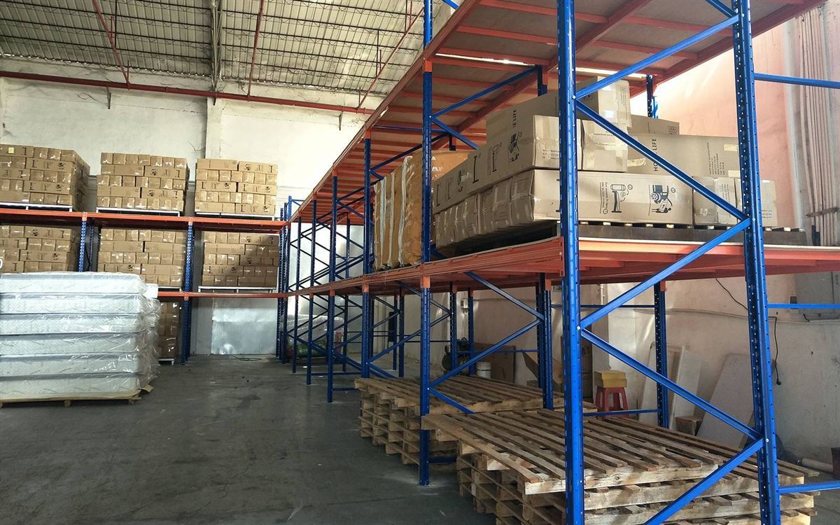 Auditing a factory warehouse in China during a supplier verification visit