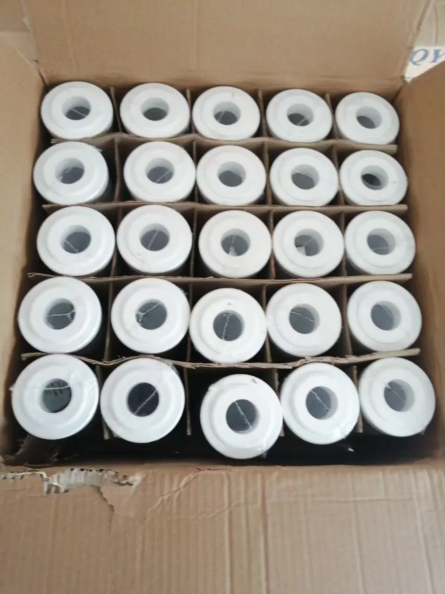 Open carton with 25 separated product compartments for quantity and assortment checking